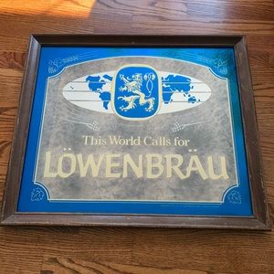 Lowenbrau Beer Mirror